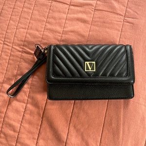 Victoria’s Secret Black Wallet Wristlet